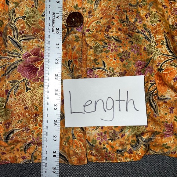 Vintage NWT Paul Ropp Batik Jacket & Tunic Top Set Corset Back Boho Festival S M - Picture 12 of 13